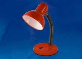 Светильник настольный TLI-204 цоколь E27 красный | 02164 Uniel Цвет Red купить в Москве по низкой цене