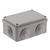 Коробка распределительная о/у на винтах 6 гермовводов IP55 KORv-120-80-50-6g | Б0052730 ЭРА (Энергия света)