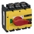 Выключатель-разъединитель INS250 3п красная рукоятка/желтая панель Schneider Electric 31126