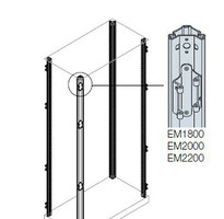 Стойка каркаса шкафа с петлями H=1800(4шт) | EM1800 ABB