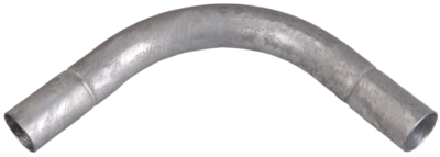 Поворот металл ненарезной горячеоцинкованный d63 мм | CTA11-P-HDZ-NN-063 IEK (ИЭК) диаметр 63мм оцинк ИЭК купить в Москве по низкой цене