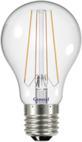 Лампа светодиодная LED 10Вт Е27 220В 4500К GLDEN-A60S-10-230-E27-4500 filament | 645800 General