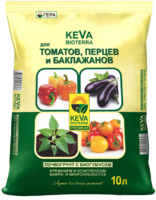Грунт для томатов и перцев Keva Bioterra 10 л ГЕРА