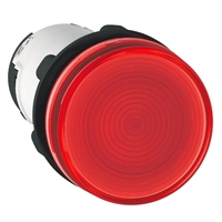 Сигнальная световая арматура без лампы красная 22мм 250V - XB7EV64P Schneider Electric аналоги, замены