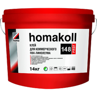 Клей для коммерческого ПВХ-линолеума homakoll 148 Prof 14 кг 148-14-19