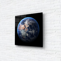 Картина на стекле «Земля» 30х30 см