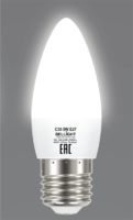 Лампа светодиодная Bellight E27 220-240 В 5 Вт свеча 470 лм нейтральный белый цвет света