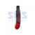 Нож с сегментированным лезвием 25 мм, металлический обрезиненный корпус, дополнительным замком на лезвии | 12-4918 REXANT
