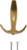 Крючок мебельный трехрожковый оксидированный цвет бронза KERRON