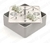 Коробка распределительная для о/п 100х100х44мм с клеммной колодкой ЗВИ-10 (2,5-6мм2) 6 клемм, IP40, цвет -БЕЛЫЙ (25шт) | GE41222-01 GREENEL