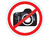 Табличка запрещающий знак Фотосъемка запрещена 150х150 мм REXANT 56-0043-2
