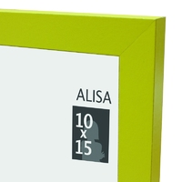 Рамка Alisa, 10x15 см, цвет желтый