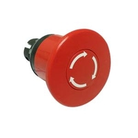 Кнопка MPMT4-10R ГРИБОК красная (только корпус) с усиленной фикс ацией 60мм отпускание поворотом | 1SFA611513R1001 ABB аналоги, замены