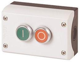 Пост кнопочный 2 кноп. (2 разм.+ замык. конт. с обозначениями O I) M22-I2-M1 EATON 216529