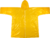 Плащ-дождевик взрослый, цвет желтый