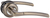 Дверная ручка Edson EDS-15-Z01 без запирания алюминий гальваническое покрытие цвет бронза