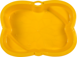 Песочница детская 96х72 см пластик цвет жёлтый ТУБА-ДУБА