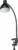 Светильник настольный светодиодный NDF-C010-6W-4K-BL-LED на струбцине черный Navigator 61405 20521