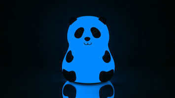 Светильник детский Rombica LED Panda, RGB свет, разноцветный