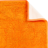 Коврик для ванной комнаты Merci 45х70 см цвет оранжевый SWENSA