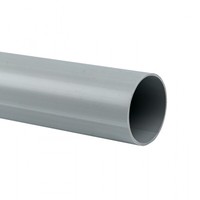 Труба жесткая гладкая ПВХ 63мм 3м (21м/уп) серый PROxima | trg-63-3n EKF