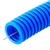 Труба гофрированная ПП тяжёлая 750 Н безгалогенная (HF) синяя с/з д16 (100м/5500м уп/пал) | PR02.0055 Промрукав