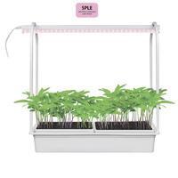 Набор ULT-P54-10W/SPLE IP20 WHITE "Минисад" светильник светодиодный для растений с подставкой спектр фотосинтеза Uniel UL-00007145 цена, купить