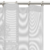 Тюль на ленте для кухни Каролина 250x160 см цвет белый