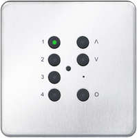 Модуль 7-кнопочный 125202 матовая нержавейка СТ 4911002900 Световые Технологии