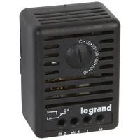 Термостат для шкафов/настенных шкафов XL-VDI-LCS2 19' от +5 до +60 град. 12/250В AC - 034848 Legrand
