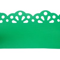 Лента бордюрная декоративная «Naterial» высота 20 см цвет зелёный