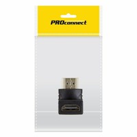 Переходник гнездо HDMI - штекер угловой gold (инд. упак.) PROCONNECT 17-6805-7 REXANT