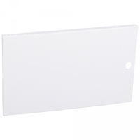 Дверь непрозрачная белая - 12 модулей | 601206 Legrand Nedbox для щита пласт цена, купить