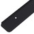 Планка для столешницы торцевая 38 мм 62.5 см металл цвет чёрный матовый