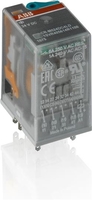 Реле промежуточное 230В переменного тока 3пк 10А CR-M с индикатором без розетки CR-M230AC3L ABB 1SVR405612R3100 AC аналоги, замены