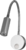 Светильник настенный светодиодный Uniel гибкий, 3 Вт, 6.5 см, алюминий, цвет серебро