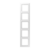 Рамка 5-я для горизонтальной/вертикальной установки Серия- AS550 Материал- дуропласт Цвет- белый JUNG AS585WW