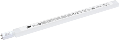 Лампа светодиодная LED 10вт G13 белый установка возможна после демонтажа ПРА ECO - LLE-T8-10-230-40-G13 IEK (ИЭК)