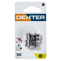 Бита для гипсокартона Dexter XM70DT-3 PH2x25 мм 2 шт.