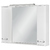 Шкаф зеркальный «Палермо» 105 см цвет белый SANFLOR