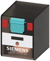 Реле втычное 4п контакта с твердым золочением 230В AC Siemens LZX:PT580730