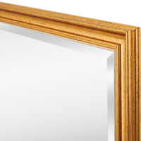 Зеркало декоративное Inspire Классика прямоугольник 50x120 см цвет золото античное