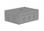 Коробка 190х140х73 ПС полистирол, светло-серый цвет корпуса и крышки,низкая крышка,DIN-рейка РП1 | КР2802-113 HEGEL