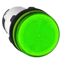 Арматура светосигнальная с лампой зеленая 230В 2.6Вт - XB7EV73P Schneider Electric сигнальная 22мм аналоги, замены