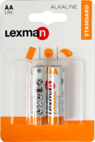 Батарейка Lexman Standard AA (LR6) алкалиновая 2 шт.