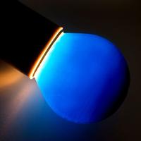 Лампа профессиональная накаливания декоративная ДШ цветная 10 Вт E27 для BL синяя штук - 401-113 NEON-NIGHT
