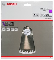 Диск пильный универсальный 180х30/20 мм Bosch Multimaterial 2608640507, 49 Т аналоги, замены