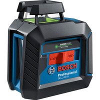 Нивелир лазерный Bosch GLL 2-20 G зеленый луч 10 м 0601065000