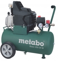Компрессор масляный Metabo Basic 250-24W 24 л 200 л/мин 1.5 кВт 601533000 W 1500Вт цена, купить
