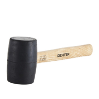 Киянка Dexter 450 г резиновая, деревянная ручка, цвет черный аналоги, замены